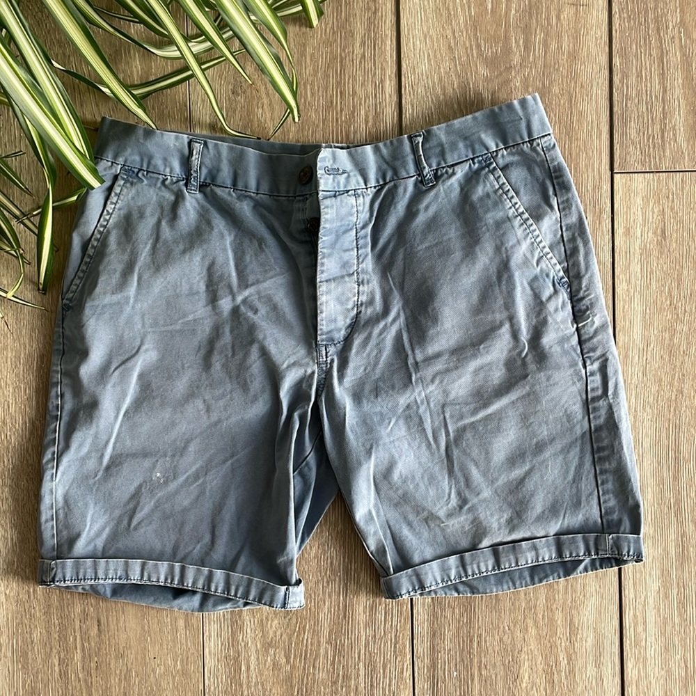 Blue ASOS men’s shorts